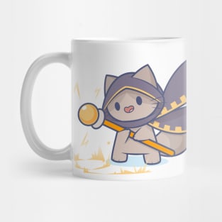 Tiny Thunder Mage Kitty Mug